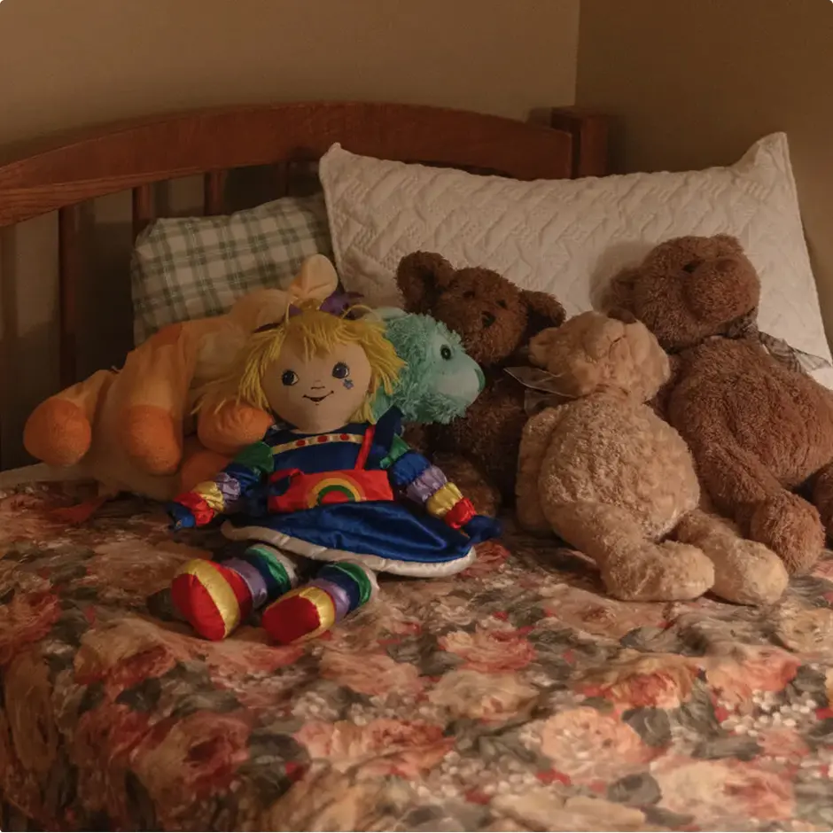 Un dormitorio libre en una casa de Springfield, Ohio